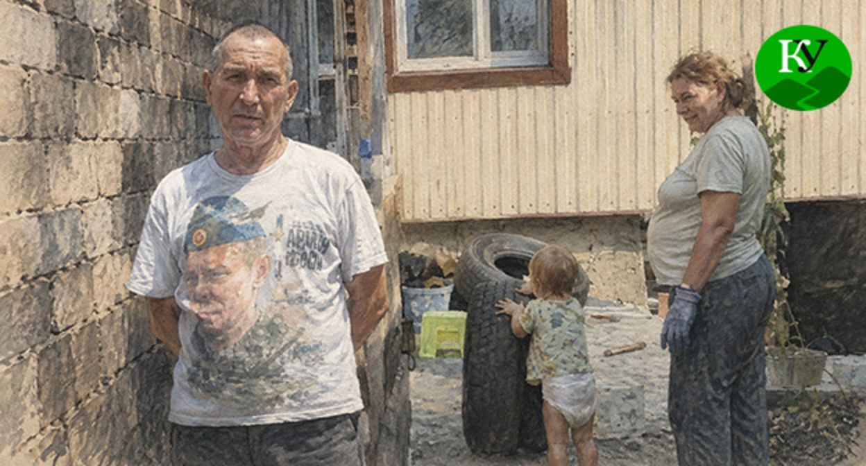 Сергей Карташов и Татьяна Пименова. Иллюстрация создана "Кавказским узлом" при помощи ИИ в программе Copilot